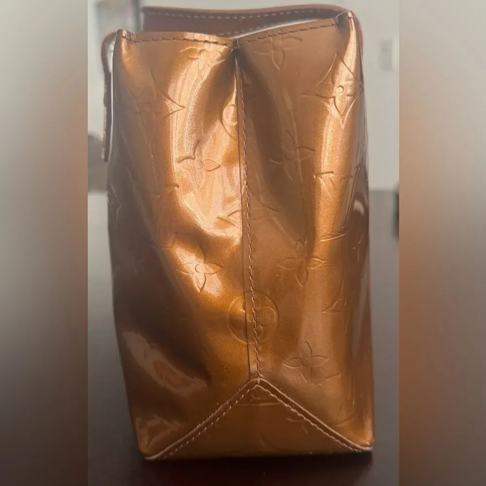 Louis Vuitton Bronze Vernis Reade Mini Tote Bag